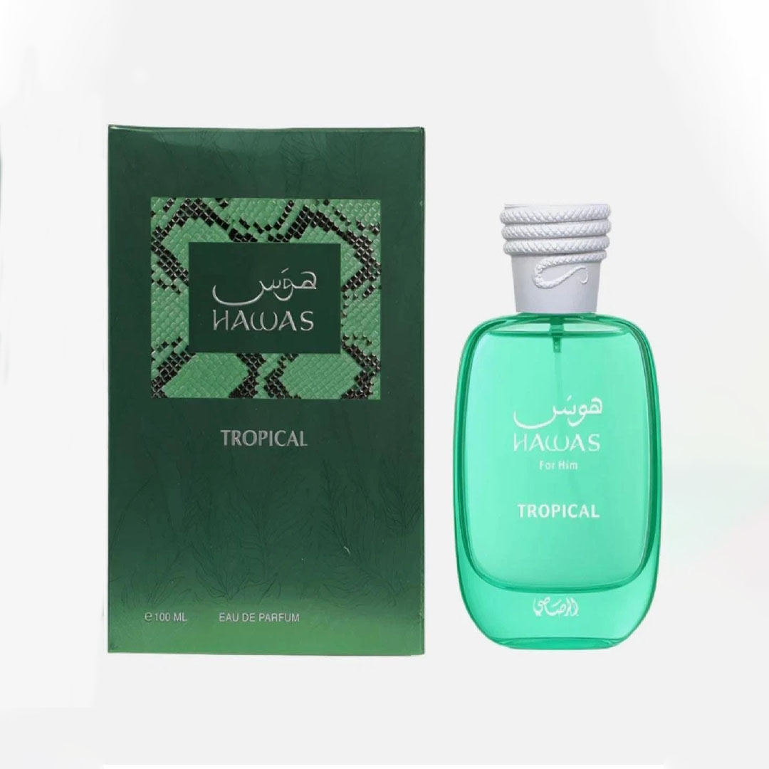 Hawas Tropical by Rasasi Men's - Perfume Alcohol Fragrance review and price
