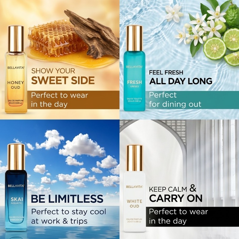 20ML x4 Unisex Perfume Gift Se - The Collection Perfume Fragrance review and price